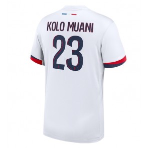 Paris Saint-Germain Randal Kolo Muani #23 Gostujuci Dres 2024-25 Kratak Rukavima